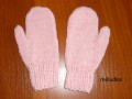 rukavice dětské růžové 5