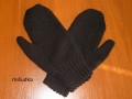 černé rukavice 30
