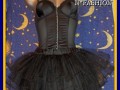 Dark - černá tylová sukně