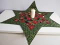 Vánoční hvězda - ubrus