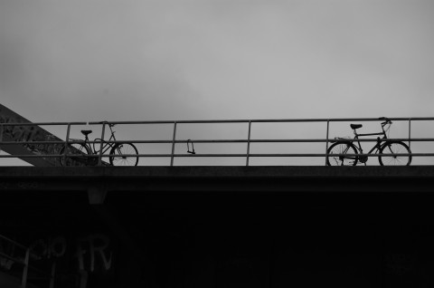 Bike II fotografie černobílá 