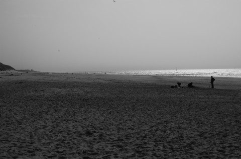 Beach II fotografie černobílá 