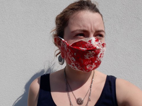 Rouška, která skvěle sedí 47 vzorů bavlna ochrana zdraví maska obličej rouška dvouvrstvá ústenka náústek koronavirus prevence 