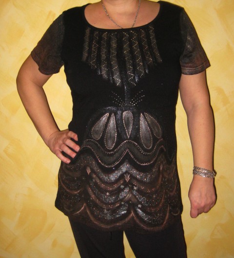 Orna- Mentální :-)) tunika ornament triko dámské 
