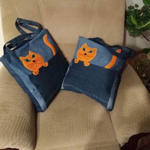 Pro milovnice koček 1 -mňau kabelka dárek taška dáreček praktická pro maminku pro babičku pro volný čas 