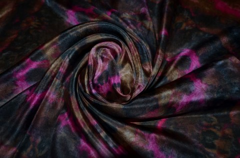 Hedvábný šátek hnědý vínový batika hnědá hedvábí pestrý hedvábný hedvábná šátek hedvábné silk 