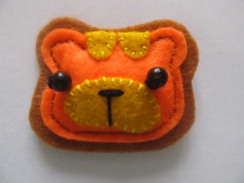 oranžový Méďa :) meda medved les zvíře příroda br 