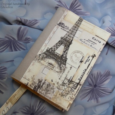 Obal na knihu - Eiffel s manš. obal kniha paříž manšestr 