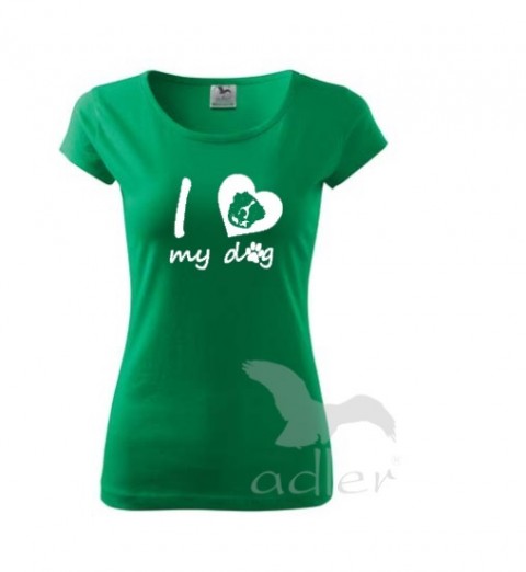 I love my dog II-Bernský salašnický pes triko tričko 