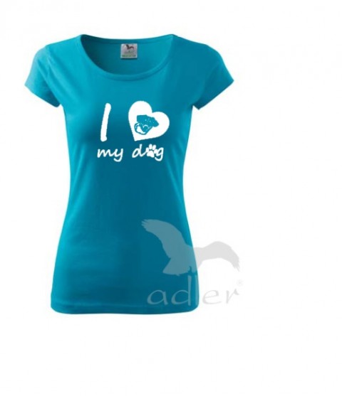 I love my dog II. - Jack russel pes triko tričko 