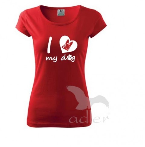 I love my dog II. - Německý ovčák pes triko tričko 
