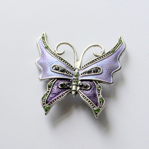 Motýl - brož brož dárek moderní elegantní luxusní 