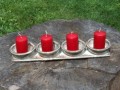 Adventní svícen na čtyři svíčky