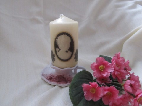Svíčka Kamej svíčka doplněk dekorativní předm 