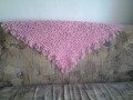 šátek sytě růžový