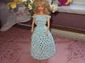 Společenské šaty pro panenku Barbie