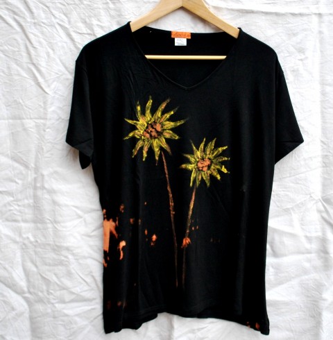 Slunečnicové - 3XL nadměrné tričko 