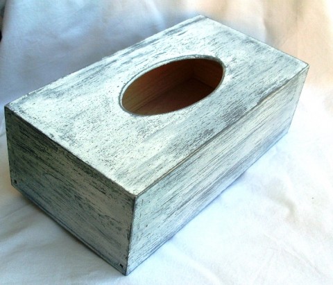 krabička na kapesníky-šedá patina krabička kapesníky krabice decoupage šedá patina ubrousek grunterka kapesník ubrousky 