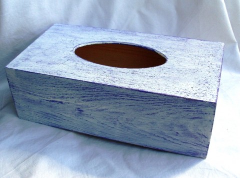 na kapesníky-fialová patina fialová krabička kapesníky krabice decoupage patina ubrousek grunterka kapesník ubrousky 