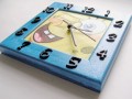 Dětské hodiny - Spongebob modrý