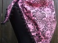 Velký šátek - tapeta pink and black