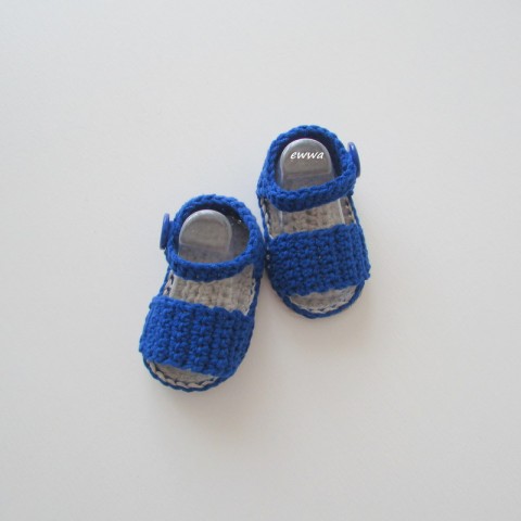Sandálky děti modrá letní klučičí přírodní šedá miminko béžová léto háčkované vzdušné kluk botičky handmade lehoučké capáčky šedobéžová 