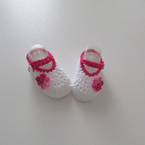 Botičky děti růžová jarní holčička holčičí letní bavlna bílá miminko háčkované botičky celoroční handmade capáčky mimi balerinky 