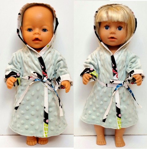 ŽUPAN NA PANENKU 40 až 43 cm panenka šaty souprava panenky šatičky obleček baby born simba oblešky 