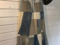 sukně riflová s batik úpletem