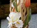Dekorace s tulipány
