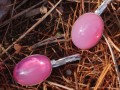 Opálově růžové klapky
