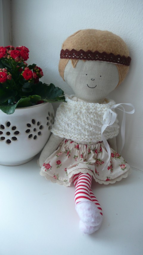 Kamarádka dárek panenka vánoce bavlna hračka plsť kamarádka duté vlákno pro holčičku ovčí rouno přítelkyně 