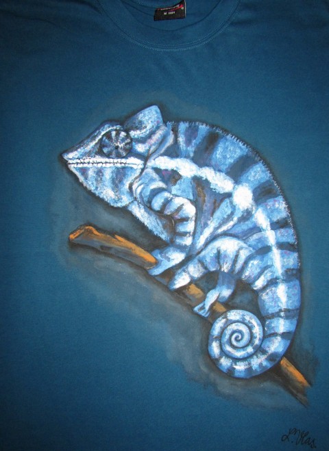 Chameleon Leon, na objednávku voda zvíře ještěrka příroda chameleon les krokodýl exotika větev plaz 