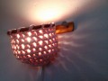 lampa na dva způsoby - růžová
