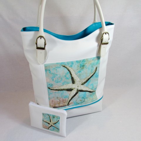 kabelka-mořská hvězdice voda kabelka dárek prázdniny moře taška letní elegantní luxusní hvězdice dovolená pro ženu 