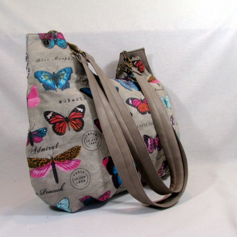 Kabelka motýlová kabelka taška velká motýl letní motýlek léto slon prostorná cestovní dovolená 