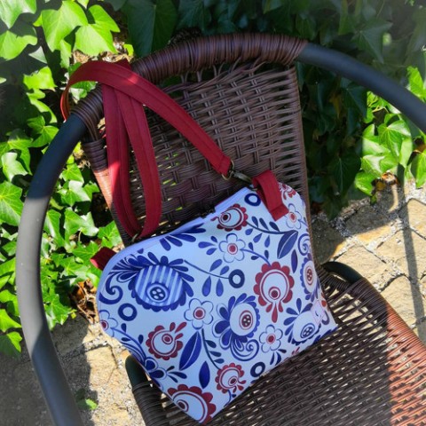 Kabelka folklorní kabelka originální dárek taška letní léto folklor 