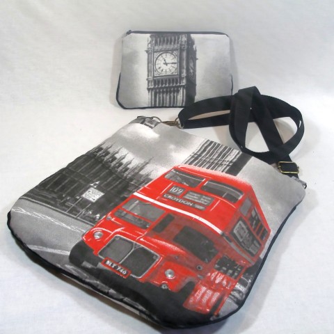 kabelka-londýn kabelka červená originální taška šedá jednoduchá výlet londýn přes rameno á 