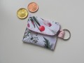 Mini peněženka na klíče - Květy