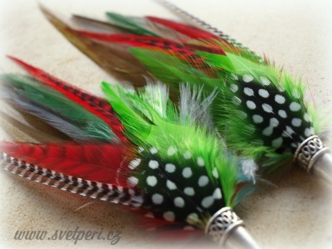 The First Autumn Earrings náušnice pírko peří peříčka peříčkové earrings pírkové feather 