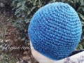 Modrá unisex čepice