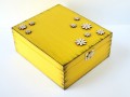 Krabička s kytičkami - 4 přihrádky