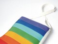 MEDIUM - Rainbow (in White)