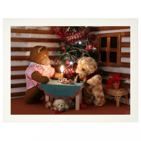 Medvídci - Vánoce do dekorace pro děti pokojíčku obrázky dětského vybavení dětských pokojíčků fotoobrázky fototapety 