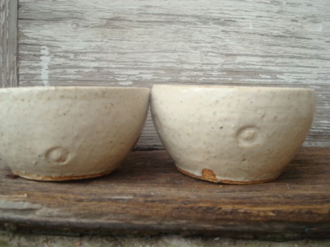 misky smetanové jídlo polévka keramika dárek bíl 