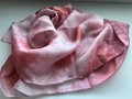 Hedvábný šátek Růže
