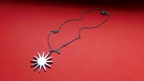 Náhrdelník - nerez sluníčko náhrdelník slunce nerez 