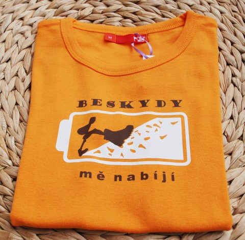Turistka - z Beskyd - dámy OR M hory potisk trička turistika beskydy turista 