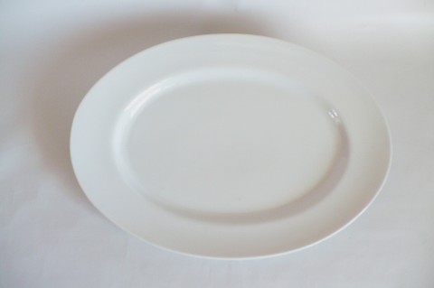 Servírovací mísa, porcelán, retro talíř prostírání retro porcelán glazura mísa hospoda servis restaurace 