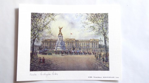 180c_ Obraz, Londýn, Henry W. Moss obraz londýn karton litografie malíř henry w. moss 